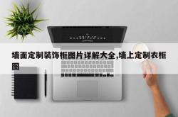 墙面定制装饰柜图片详解大全,墙上定制衣柜图